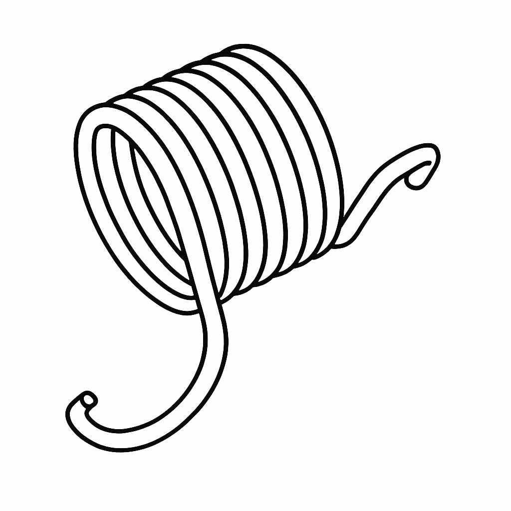 Clutch Release Rod Returning Spring - OEM